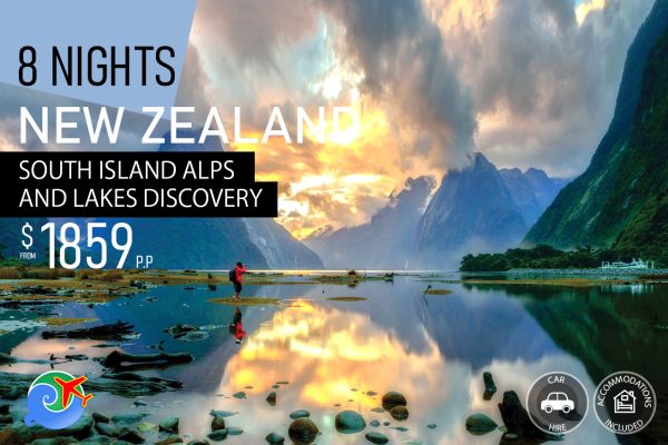 New-Zealand 8-Night-South-Island-Alps-and-Lakes-Discovery