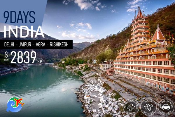 India-Delhi-–-Jaipur-–-Agra-–-Rishikesh-9-Days-Tour